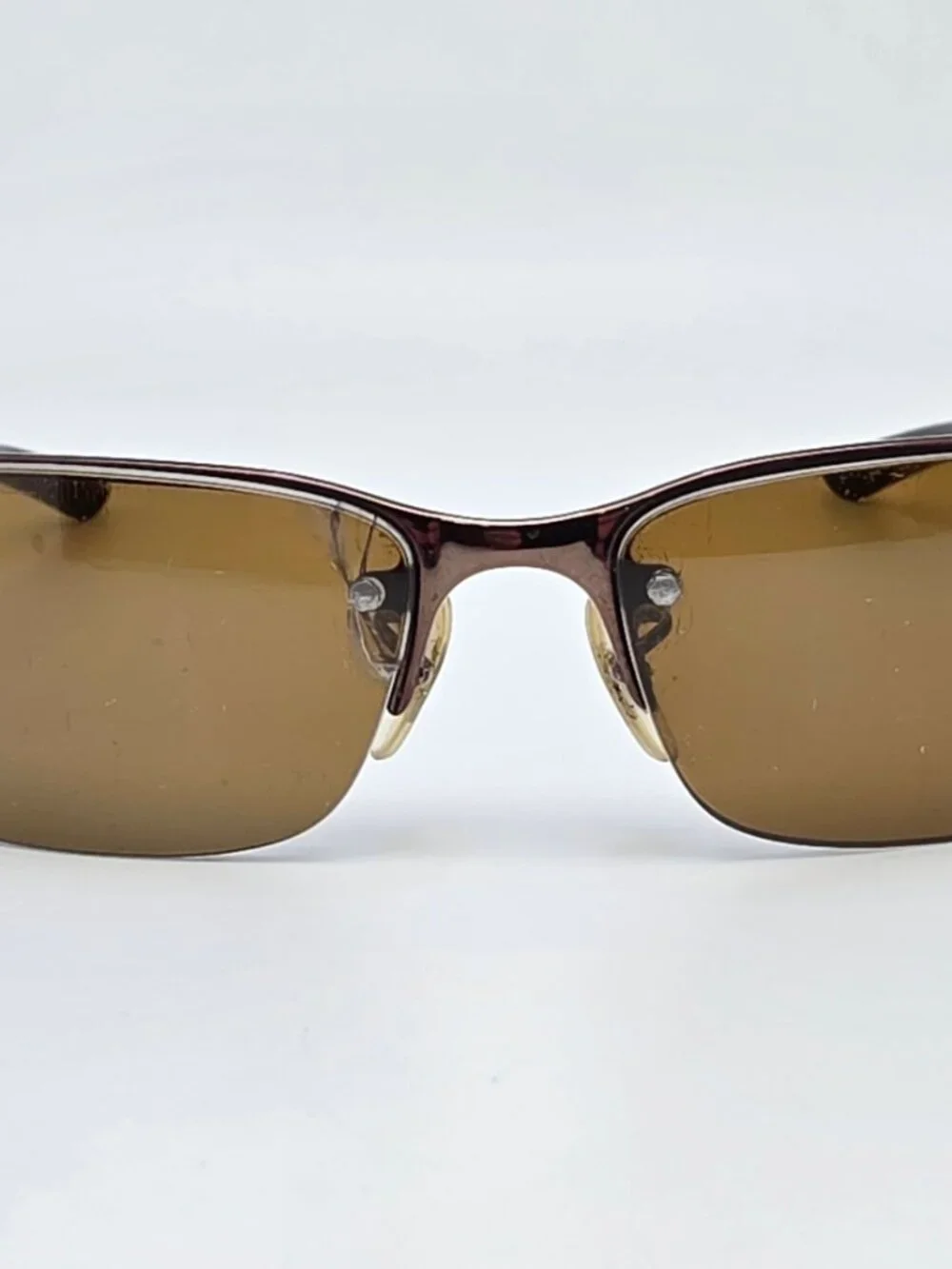 Ray-Ban RB3217 014/83 Brown Frame Polarized Brown Lens Sunglasses Italy 58mm